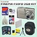 Fuji Finepix F50fd 12MP Digital Camera + 2GB Deluxe Accessory Kit