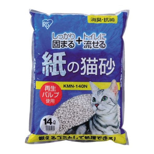 紙の猫砂 KMN-140N 14L
