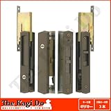 YKK アルミサッシ 引戸錠 召合せ + 戸先 KH-311 キー3本付属　鍵 交換 取替え KH311 KH-305代替品 引戸 引違戸