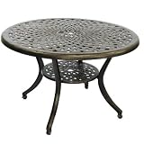 Royalcraft The Eclipse 120 Round Garden Furniture Table - FREE DELIVERY