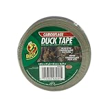 Duck Colored Tape, 1.88-Inch Wide, Camouflage, 20 Yards Per Roll (6 Rolls) (532159)