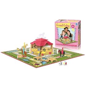 Megableu - 678072 - Jeu de Plateau - S�ries TV - Grand Galop