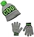 Skr Club Big Boys' Cool Cuff Beanie and Glove Set