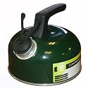 Yellowstone Aluminium Kettle - Green, 1 Litre