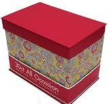 Paper Magic 30-ct All Occasion Greeting Card Collection - Pink/Yellow Floral Box WITH BONUS GREETING CARD ORGANIZER!