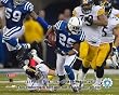 Ben Roethlisberger Immaculate Tackle 8x10 Photo