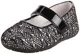 Nina Fashion Mary Jane (Infant/Toddler),Silver/Black,4 M US Toddler