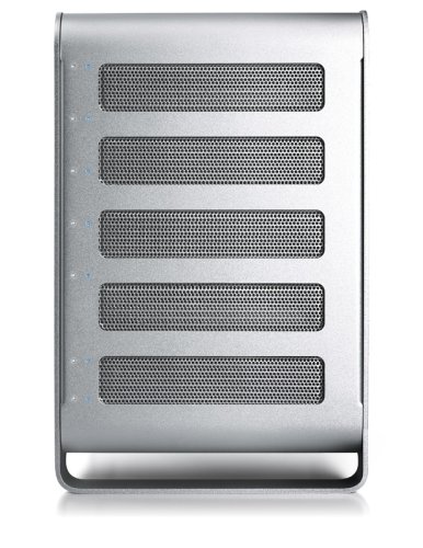 Caldigit 3.75 TB S2VR HD External Hard Drive Array with PCI-e Fasta Esata Controller (Mac Pro, G5 PCI-e and PC)