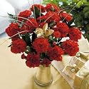 Flowers by Post - Festive Red Luxury