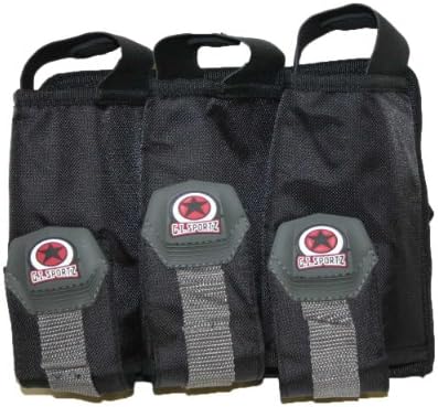 G.I. Sportz Paintball Basic 3 Pod Pack w/ belt Harness - Black