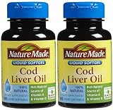 Nature Made Cod Liver Oil - 100 Softgels