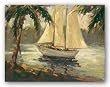 Bahama Shore by Enrique Bolo 16"x12" Art Print Poster Latin