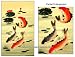 Original Chinese Art / Chinese Gongbi Silk Painting - Fish & Lotus