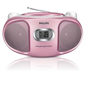 Philips AZ102C/05 CD radio CD - Colore: Rosa Philips AZ102C/05 CD radio CD - Colore: Rosa
