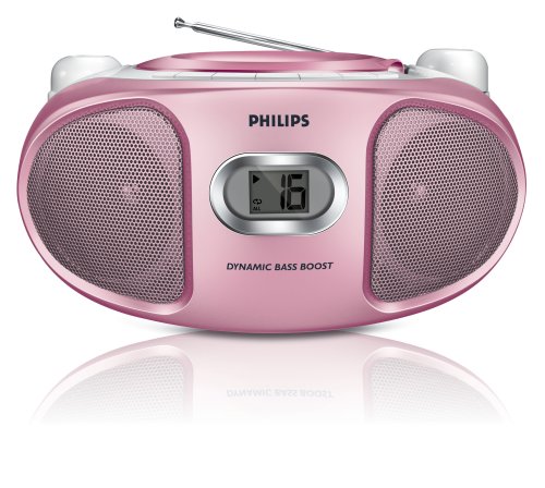 Philips AZ102C/05 CD - Radio CD - rose (Import Royaume Uni)