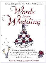 Words For The Wedding