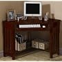 Craftsman Corner Computer / writing Desk, OPEN, MACINTOSH OAK