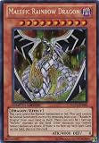 YuGiOh Malefic Rainbow Dragon - Bonds Beyond Time - Secret Rare Promo Card YMP1-EN005