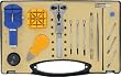 SE 31 Piece Deluxe Watch Battery and Band Tool Set