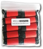 Gloves: Ten Pairs Black Talon Nitrile Gloves - MEDIUM