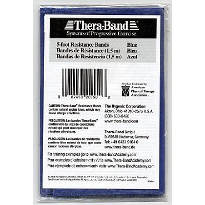 Thera-Band Single Pack Latex Exercise Bands - 5' x 5.5