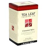 Tea Leaf Trading Company Cinnamon Spice Tea, 20-Count Bags (Pack of 6)