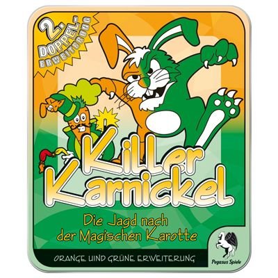 Pegasus 17621G - Killer Karnickel: Erweiterung Metalldose orange / gr&uuml;ne Preisvergleich