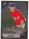 2005 Bowman Chrome 222 Adam Harben (Baseball Cards) (RC - Rookie Card)