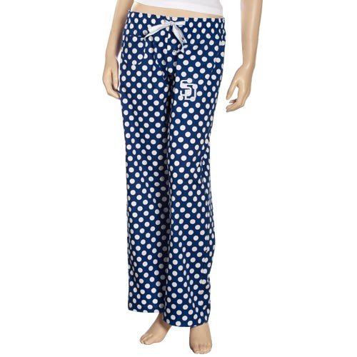 San Diego Padres Ladies Navy Blue Galaxy Pajama Pants (Large)
