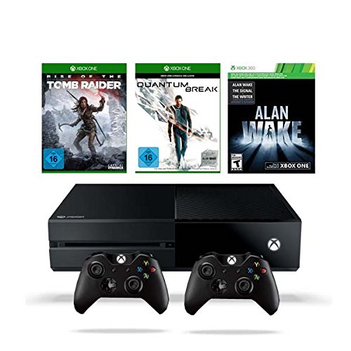 Xbox One 500GB Konsole inkl. Quantum Break + Rise of the Tomb Raider + Alan Wake + Xbox One Wireless Controller 2015