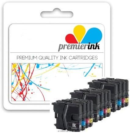 Premier Ink 12X Brother Lc39 Lc985 Brother Mfc-J410 Also Compatible With Brother Dcp-J515W - 3 X Sets Of 4 Brother Compatible Ink Cartridges For Brother Dcp-J125 - Brother Dcp-J315W - Brother Dcp-J515W - Brother Mfc-J265W - Brother Mfc-J410 - Brother Mfc-J415W - Brother Mfc-J220 Printer Inks (Lc 39, Lc 985 Contains: 3X Lc985Bk, 3Xlc985C, 3Xlc985Y, 3X Lc985M)