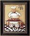 FAT CHEF 2 Pasta Dog Kitchen Framed Art Print Picture