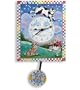 Hey Diddle Diddle, Cow Jumped Over the Moon Pendulum Clock