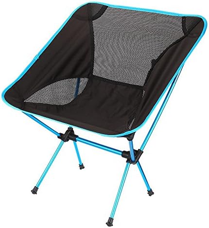 Ultra-light Portable Folding Chair Beach Seat Lightweight Seat for Outdoor Camping Hiking Fishing Picnic BBG with Bag