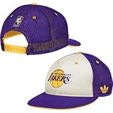Adidas Los Angeles Lakers Mesh Back Snapback Hat