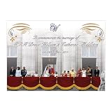 Royal Wedding Commemorative Ceramic Postcard