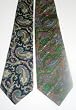 Neck Tie Lot of 2 Mens Paisley Neckties