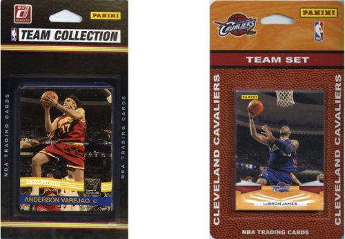 NBA Cleveland Cavaliers 2 Different Licensed Trading Card Team Sets