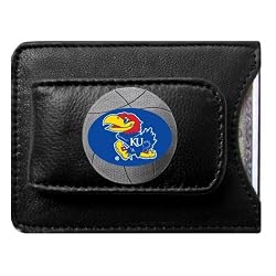 Kansas Jayhawks Basketball Credit Card/Money Clip Holder - NCAA College Athletics - Fan Shop