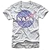 Fifth Sun Nasa Logo Mens Charcoal T-shirt