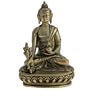 Statue of Buddha Bust Sculptures in Brass
