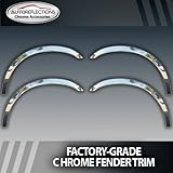 IMAGE OF 2004-2011 Ford F150 Chrome Fender Trim w/o factory flares