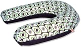 millemarille 01-01 Retro-Stillkissen mit violetter Unterseite, unplattbar, frei von Giftstoffen, 175 cm