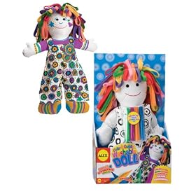Alex Color and Cuddle Washable Doll