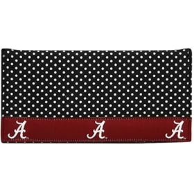 Buy Alabama Crimson Tide Polka Dot Checkbook Cover
