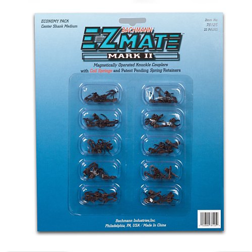 EZ-Mate Mark II Magnetic Coupler Economy Pack Train Accessory by Hawthorne Village-image