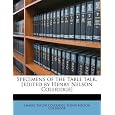 nelson table Specimens of