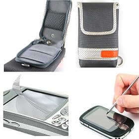 (5 In1) NDS Nitendo Ds Lite Accessory Kit - Nitendo Ds Lite Carrying Case + NDS Ds Lite Car Charger + Ds Lite Travel Charger + NDS Nitendo Ds Lite Stylus + Screen Protector for Ds Lite