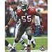 Derrick Brooks Autographed/Hand Signed Tampa Bay Buccaneers (Red Jersey) 8x10 Photo