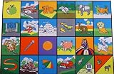 Toy - Giant Alphabet Picture Playmat (150 x 100cm) - what a fun way to learn!
